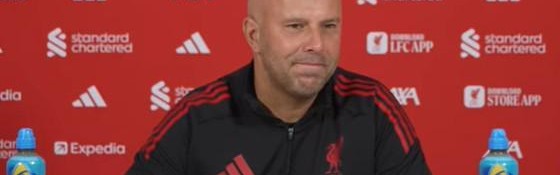 斯洛特：柯蒂斯因伤缺战伯恩利；很高兴球员们国际比赛日没伤